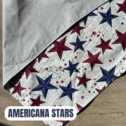 PET BANDANA - AMERICANA STARS FINAL SALE